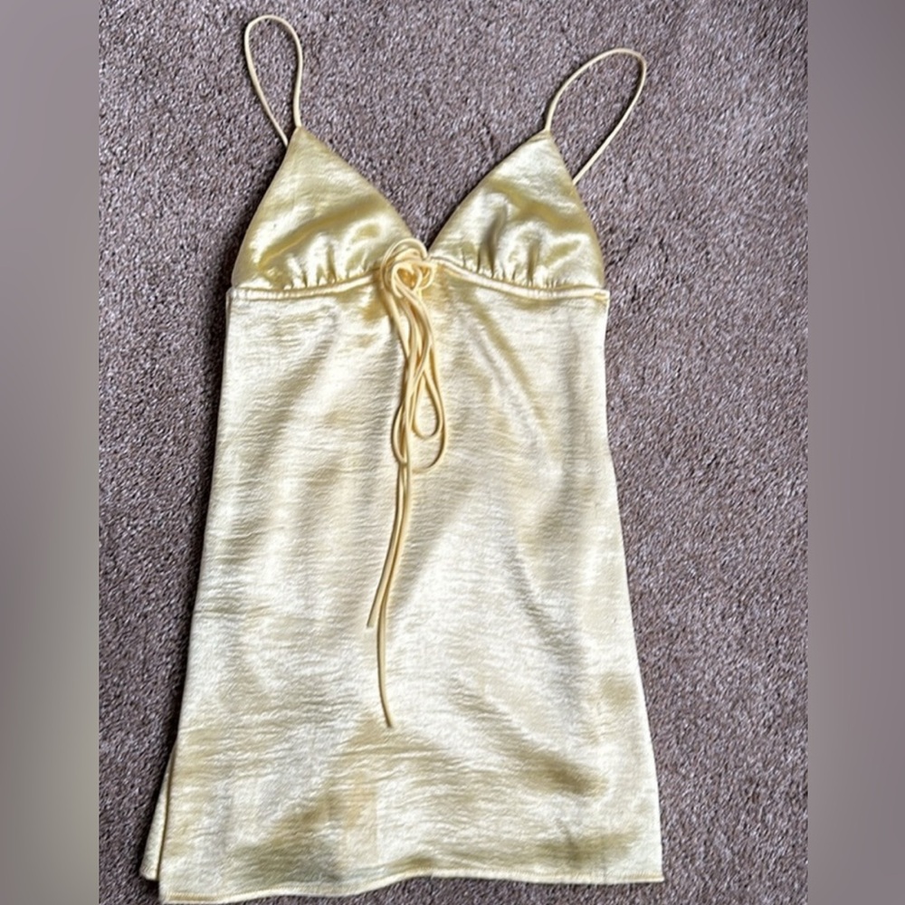 Lucy in the sky yellow dress - worn once